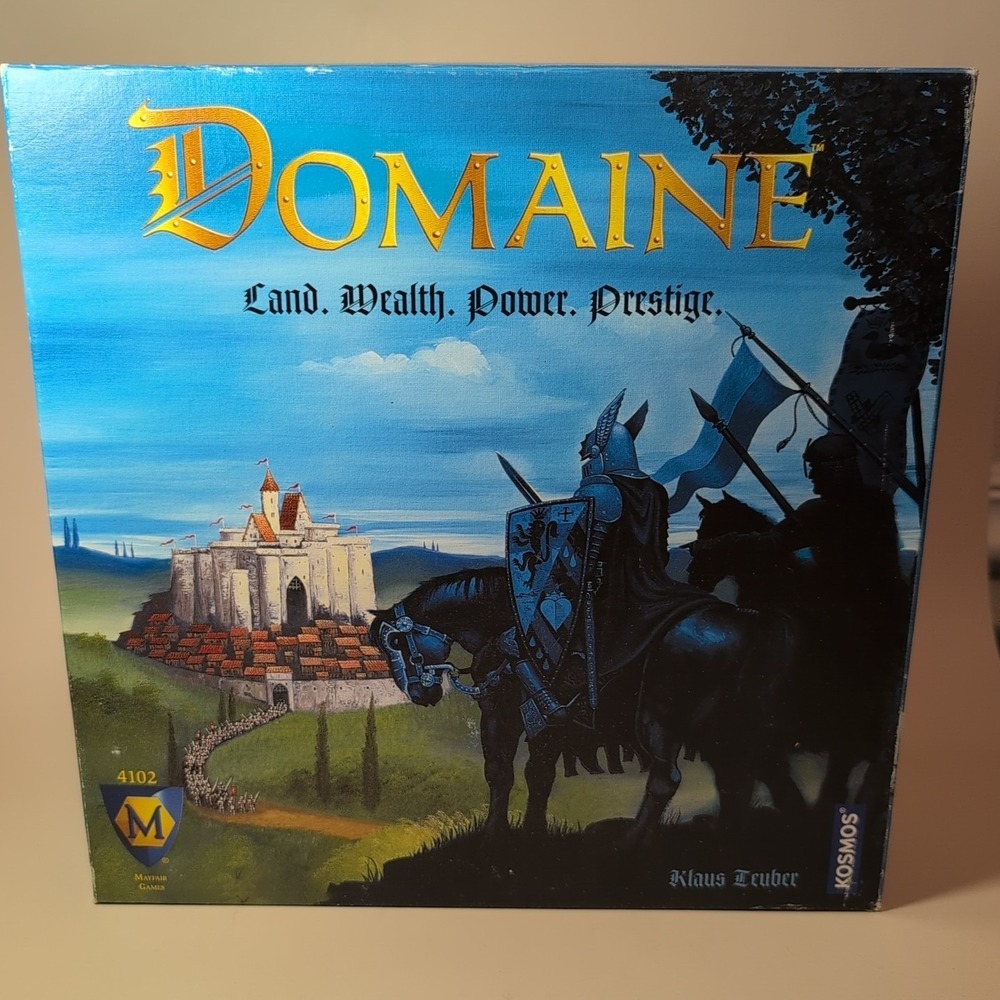 Domaine‎ Board Game 2003 Mayfair Land Wealth Power Complete